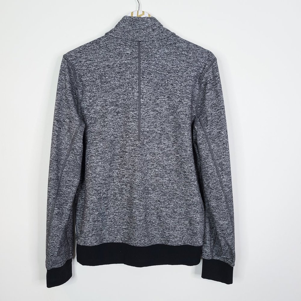 LULULEMON Men's Prepost Jacket Full Zip Athletic Size Small Gray Black - Picture 5 of 11